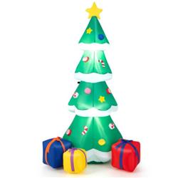 CM23978US 6 ft. Tall Blow up Christmas Tree with 3 Gift Boxes