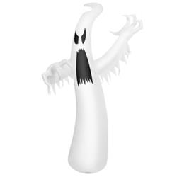 CM24026US 12 ft. Halloween Inflatable Ghost with LED Lights