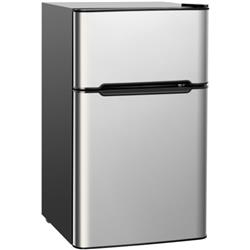 Picture of Total Tactic EP22672GR 3.2 cu ft. Compact Stainless Steel Refrigerator, Gray
