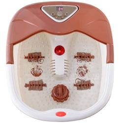 Picture of Total Tactic EP23044BN LCD Display Temperature Control Foot Spa Bath Massager, Brown