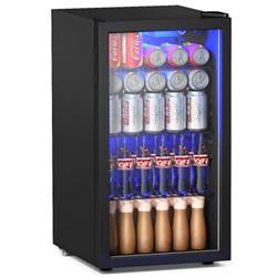 Picture of Total Tactic EP23232US 120 Can Beverage Mini Refrigerator with Glass Door