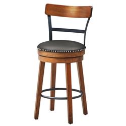 Picture of Total Tactic HW65271 25.5 in. 360 deg Bar Swivel Stool with Leather Padded