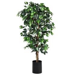 HW65359 6 ft. Artificial Ficus Silk Tree