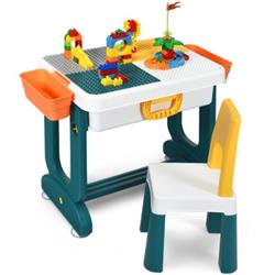 Picture of Total Tactic HW65401 5-in-1 Kids Activity Table Set