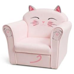 Picture of Total Tactic HW65438 Kids Cat Armrest Couch Upholstered Sofa