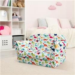 Picture of Total Tactic HW65604 Double Kids Dinosaur Sofa Children Armrest Couch