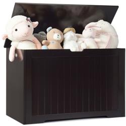Picture of Total Tactic HW65699CF Wooden Toy Box Kids Storage Chest Bench&#44; Brown