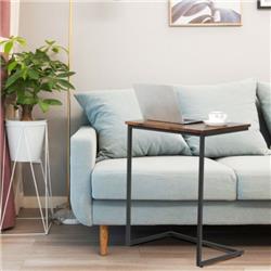 HW65712 C-Shaped End Side Coffee Tray Sofa Table