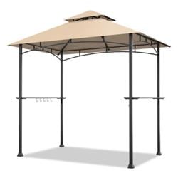 OP3672CF 8 x 5 ft. 2-Tier BBQ Grill Gazebo Barbecue Canopy
