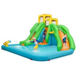 Picture of Total Tactic OP3800 Inflatable Water Park Bounce House with Climbing Wall without Blower