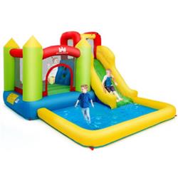 OP3801 Inflatable Bounce House Water Slide Jump Bouncer without Blower