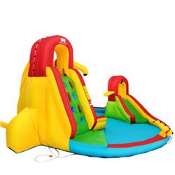 Picture of Total Tactic OP3829 Kids Inflatable Water Slide Bounce House with Climbing Wall & Pool without Blower