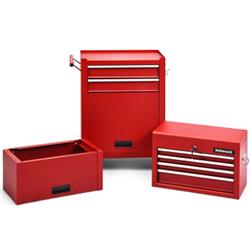 TL35294RE 6 Drawer Tool Chest with Heightening Cabinet, Red