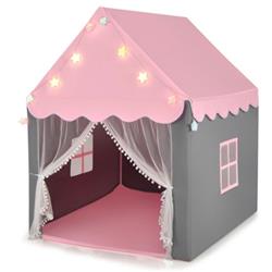 Picture of Total Tactic TP10005PI Kids Playhouse Tent with Star Lights & Mat&#44; Pink