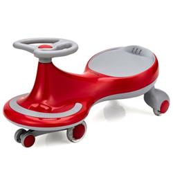 Wiggle Car Ride-On Toy - Red - Durable Design - Safe for Kids