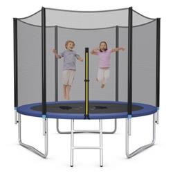 Picture of Total Tactic TW10039Plus 10 ft. Outdoor Trampoline Bounce Combo with Safety Closure Net Ladder