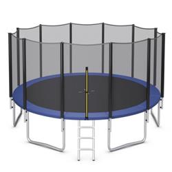 Picture of Total Tactic TW10043Plus 16 ft. Outdoor Trampoline Bounce Combo with Safety Closure Net Ladder