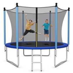 Picture of Total Tactic TW10048Plus 14 ft. Jumping Exercise Recreational Bounce Trampoline with Safety Net