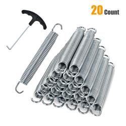 Picture of Total Tactic TW10060 7 in. Rustproof Galvanized Steel Replacement Trampoline Elasticity Springs