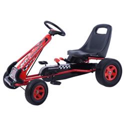 TY283250RE 4-Wheel Kids Ride On Pedal Powered Bike Go Kart Racer Car Outdoor Play Toys, Red -  Total Tactic