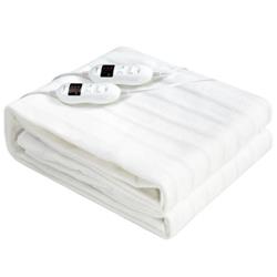 EP23807 Safe Electric Heated Mattress Pad with 4 Size 8 Temperature 10-Hour Timer - Full Size