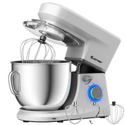 Picture of Total Tactic EP24647SL 7.5 qt. Tilt-Head Stand Mixer with Dough Hook-Silver