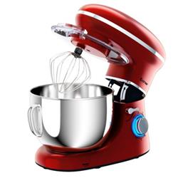 Picture of Total Tactic EP24664RE 6.3 qt. Tilt-Head Food Stand Mixer with 660W 6-Speed, Red