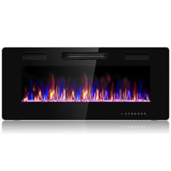 EP24704 42 in. Recessed Ultra Thin Wall Mounted Electric Fireplace -  Total Tactic