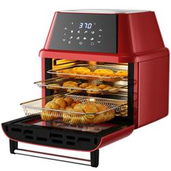 Picture of Total Tactic EP24735RE 19 qt. Multi-Functional Air Fryer Oven 1800W Dehydrator Rotisserie&#44; Red