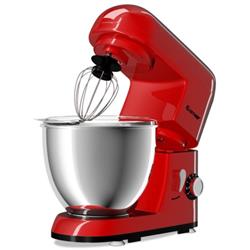 Picture of Total Tactic EP24759RE 4.3 qt. 550 W Tilt-Head Stainless Steel Bowl Electric Food Stand Mixer&#44; Red