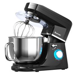 Picture of Total Tactic EP24791US-BK 7.5 qt. 660W 6-Speed Tilt-Head Stand Mixer with Dough Hook Beater&#44; Black