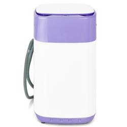 EP24898ZS 8 lbs Portable Fully Automatic Washing Machine with Drain Pump, Purple -  Total Tactic