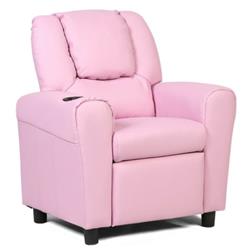 HW54210PI Kids Recliner Armchair Sofa, Pink