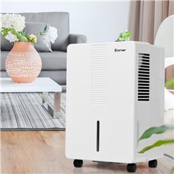 Picture of Total Tactic EP23518 Portable 30 Pint Humidity Control up to 1500 sq. ft. Dehumidifier, White