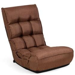 HW66375CF 4-Position Adjustable Floor Chair Folding Lazy Sofa -  Total Tactic