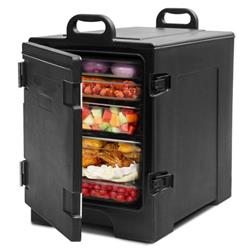 OP70086 81 qt. Capacity End-loading Insulated Food Pan Carrier