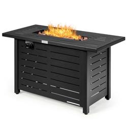 OP70370 42 in. 60000 BTU Rectangular Propane Gas Fire Pit Table
