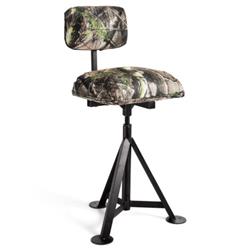 Picture of Total Tactic OP70413 Swivel Hunting Chair Tripod Blind Stool with Detachable Backrest