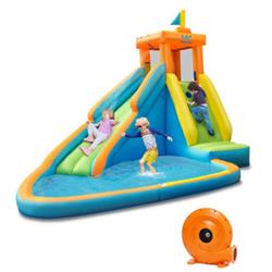 OP70432 Inflatable Water Slide Kids Bounce House with Blower
