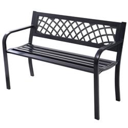 OP70532 Bench Deck with Steel Frame for Outdoor