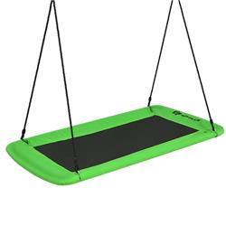 OP70630GN 60 x 32 in. Platform Tree Swing Outdoor with 2 Hanging Strap, Green