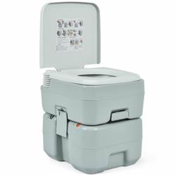 Picture of Total Tactic OP70632 5.3 gal 20L Outdoor Portable Toilet with Level Indicator for RV Travel Camping