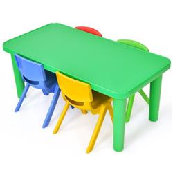 Picture of Total Tactic TY327789Plus Kids Colorful Plastic Table & 4 Chair Set