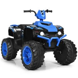 TY327798NY 12V Kids 4-Wheeler ATV Quad Ride On Car Toys, Navy