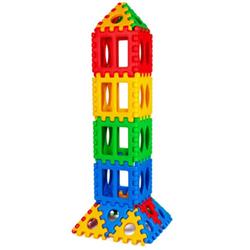 Picture of Total Tactic TY327817 Big Waffle Block Set Kids Educational Stacking Building Toy - 32 Piece
