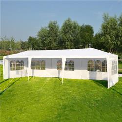 AP2065WH 10 x 30 ft. Outdoor Canopy Party Wedding Tent, White