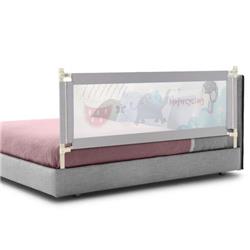 BS10022GR Vertical Lifting Baby Bed Rail with Lock, Gray - Large