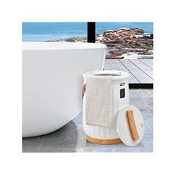 Luxury Towel Warmer - White - 20L - Portable with Timer Settings