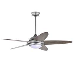 Picture of Costway ES10179US-SL 52 in. Ceiling Fan with Lights & 3-Lighting&#44; Silver & Gray