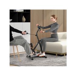 FH10077YE Adjustable LCD Pedal Exercise Bike with Massage, Yellow